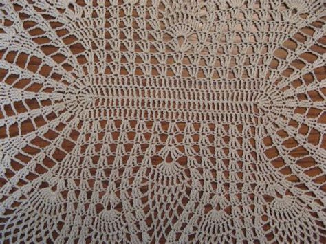 Oval Pineapple Doily Etsy India Doilies Etsy Pineapple Design