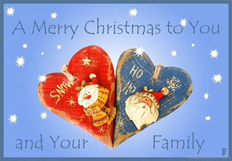 May god bless you and your family on this holiday season. A Merry Christmas To You And Your Family - DesiComments.com