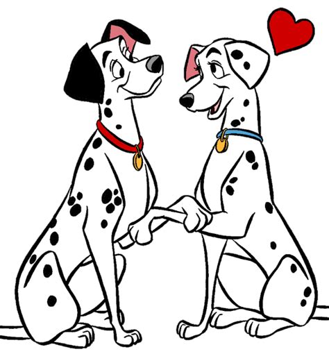 101 Dalmatians Pongo And Perdita Love