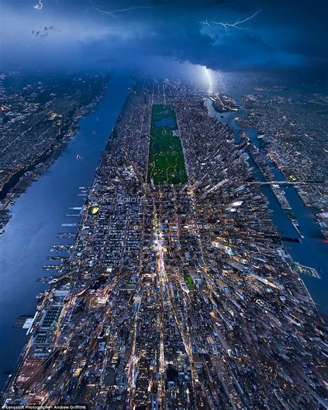 Andrew Griffiths Captures New York London And Sydney From Far Above