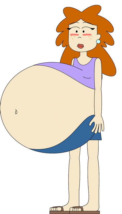 Pregnant Annie Blushing By Angrysignsreal On Deviantart