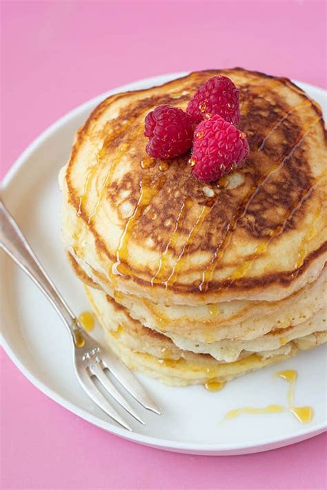 Thick And Fluffy American Pancakes Sweetest Menu