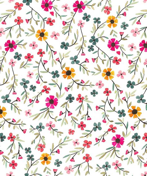 Be sure that, if you're adding new elements, you merge them you've made a beautifully flowing seamless fantasy floral pattern. papier fabrik: Happy New Prints!