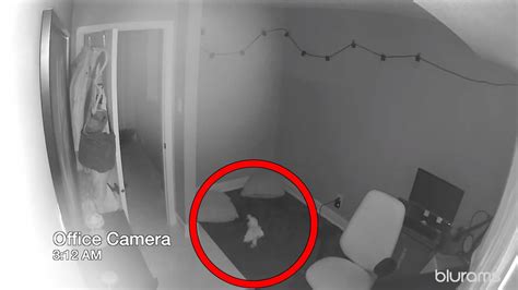 Security Camera Catches Ghost Playing With Doll In Haunted House