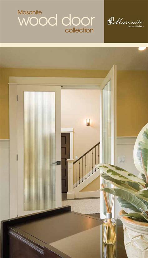 Engineered to be environmentally friendly, safe 'n sound doors offer true peace of mind. Masonite interior wood door catalog by Superior Window and ...