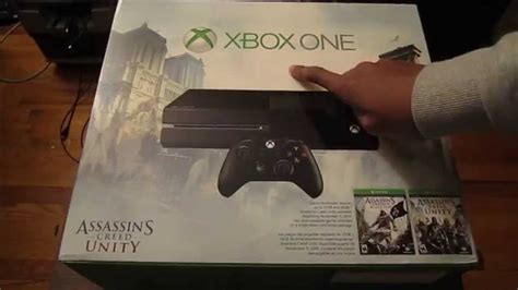 Assassins Creed Unity Xbox One Bundle Unboxing Youtube