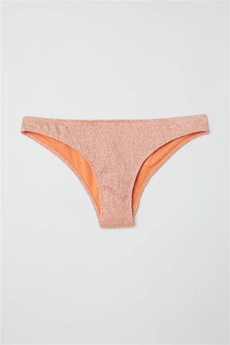 Cheeky Bikini Bottoms Apricotglitter Ladies Handm Us