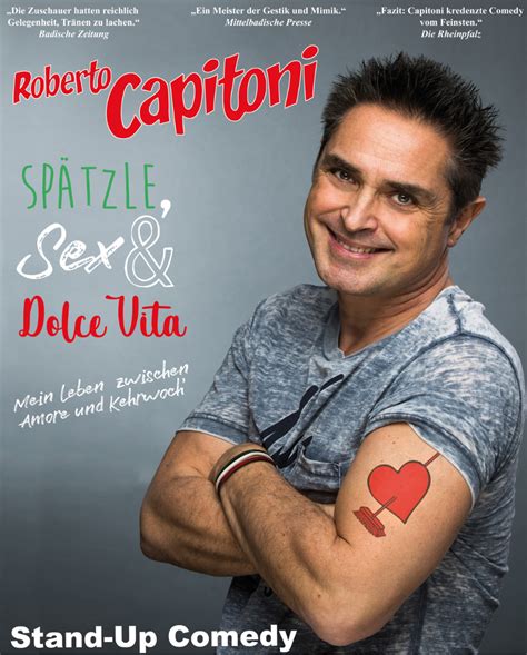 Roberto Capitoni Spätzle Sex And Dolce Vita Tufa Trier