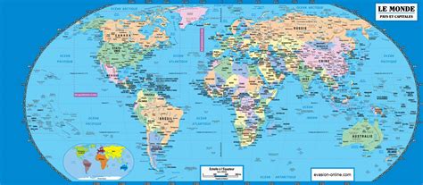 Carte Du Monde Avec Les Vrai Proportion - Communauté MCMS