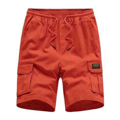 Mens Shorts 2023 Summer Cargo Shorts Men New Cotton Casual Fashion Brand Short Pants Men