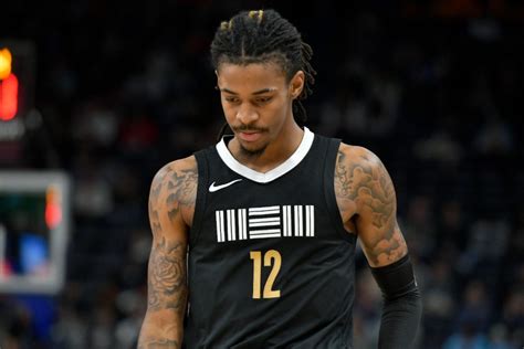 Ja Morant Out For Season After Tear In Shoulder Memphis Local Sports