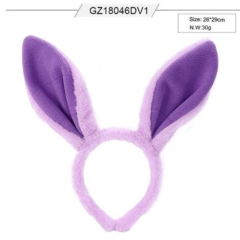Traditional Purple Easter Rabbit Ear Headband Rabbit Ears Headband