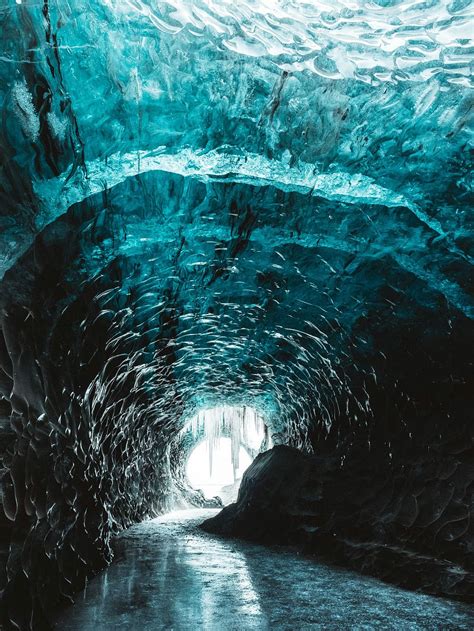 2048x768px Free Download Hd Wallpaper Ice Tunnel With Narrow