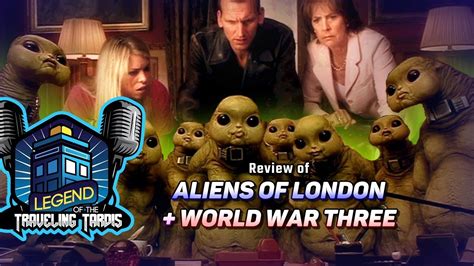 Review Doctor Who Aliens Of London And World War Three Youtube