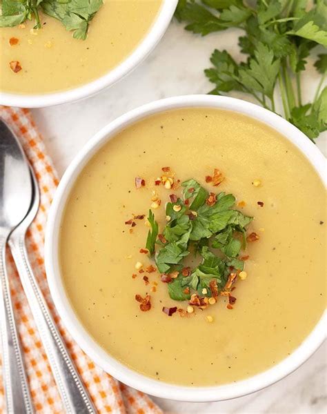 Vegan Cauliflower Soup Instant Pot Or Stove Top Delightful Adventures