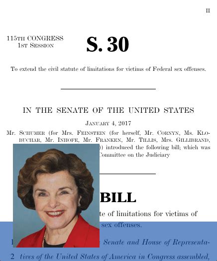 Extending Justice For Sex Crime Victims Act Of 2017 2017 115th Congress S 30