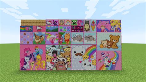 Kawaii World Paintings Minecraft Texture Pack