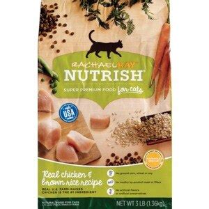 Rachael ray dog food brand has different type protein diet from dry to wet. Rachael Ray Nutrish Super Premium Dry Food For Cats, Real ...