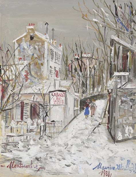 Paintings Of Spring Maurice Utrillo 26 Decembrie 1883 5 Noiembrie