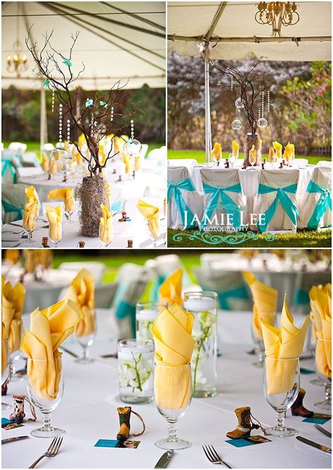 800 x 1186 jpeg 177 кб. Yellow and Aqua Blue Tiffany Blue wedding reception ...