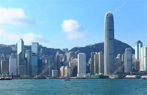 Hong Kong Victoria Harbour — Stock Photo © Leungchopan 13268627