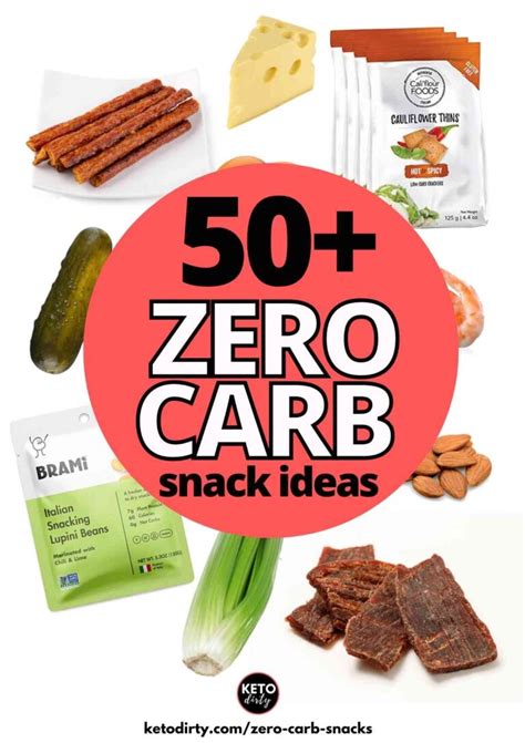 50 Zero Carb Snacks Guilt Free No Carb Foods For Snacking