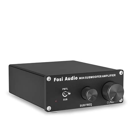 Buy Fosi Audio M04 Subwoofer Stereo Amplifier 100watt 2 8ohm Mono