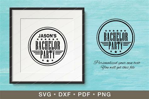Bachelor Party Svg Vector Clipart Svg Png Pdf Dxf File Ph