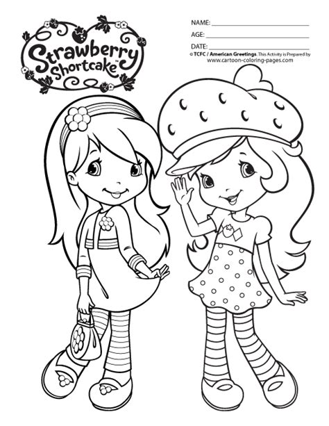 See more of strawberry shortcake on facebook. 21+ Gambar Mewarnai Kartun Strawberry - Kumpulan Gambar Kartun