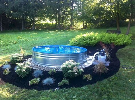 35 Gorgeous Stock Tank Pool Ideas For Simple Pool Inspiration Stock