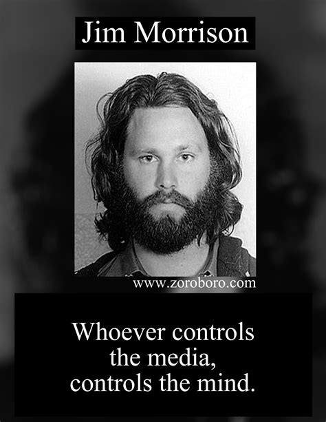Jim Morrison Quotes. Media | Inspirational quotes wallpapers, Musician