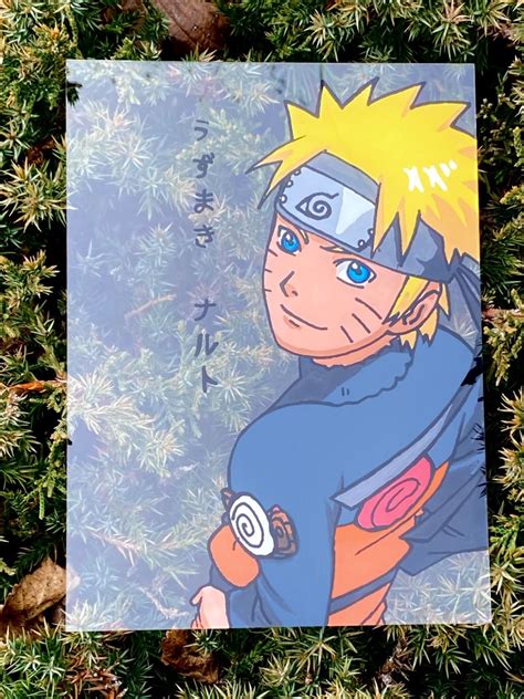 Naruto Uzumaki Anime Canvas Art Anime Canvas Painting Naruto Painting