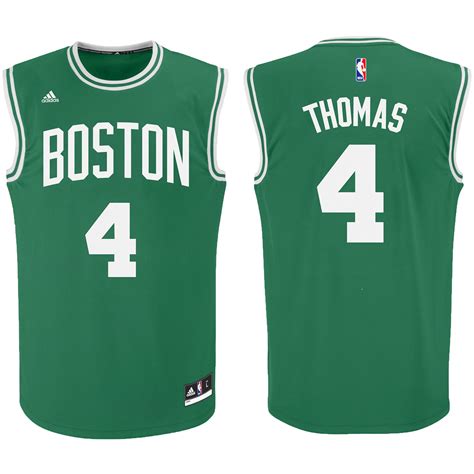 Adidas Isaiah Thomas Boston Celtics Kelly Green Replica Basketball Jersey