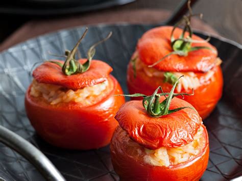Tomates farcies à la viande hachée faciles et rapides Recette de