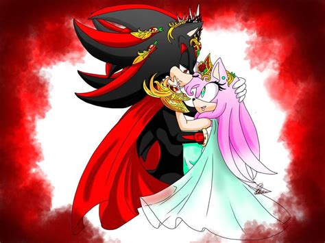 My Queen By Natsumi Nyan On Deviantart Shadow And Amy Sonic And Shadow Shadow And Maria