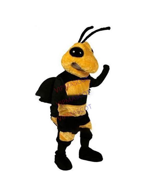 Mascot Hornet Mascot Costume Adult Size Hornet Bee Mascotte Outfit Suit