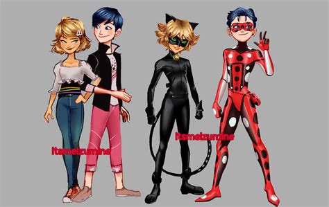 Miraculous Ladybug Genderbend Design By Itsmeizumine On Deviantart