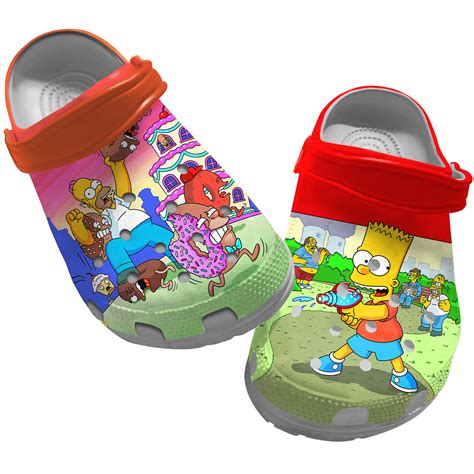 The Simpsons Crocs The Simpsons Clog Shoes Unisex Sitcom C Inspire Uplift