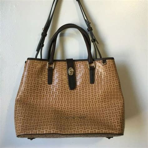 Dooney Bourke Claremont Leather Woven Perry Depop Leather