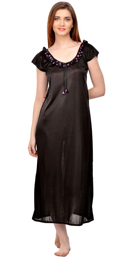 Buy Boosah Multicolor Satin Polkadot Night Gowns And Nighty Online ₹399 From Shopclues