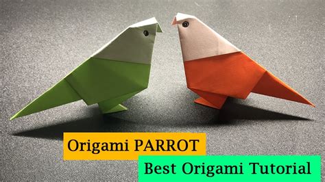 Origami Parrot Easy Best Origami Easy Tutorial How To Make A Paper