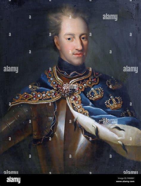 King Charles Xii Of Sweden 1682 1718 About 1605 Stock Photo Alamy