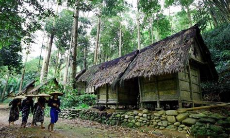 Sulah Nyanda Keunikan Ciri Khas Rumah Adat Suku Baduy Banten Java