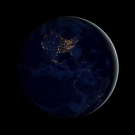 Nasa Divulga Imagem Noturna Da Terra Onde é Possível Observar As Luzes