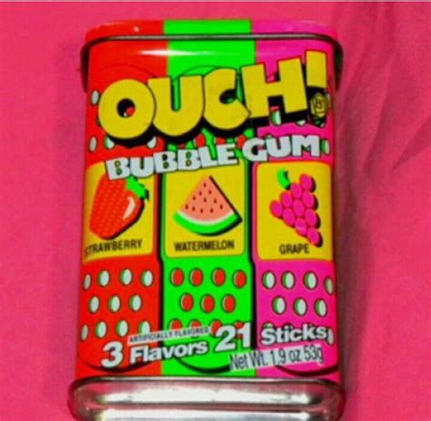 10 Kinds Of Chewing Gum That Made Everyone In The School Yard Want To