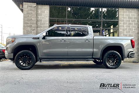 Gmc Sierra At4 With 20in Black Rhino Pinnacle Wheels And T Flickr