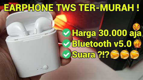 REVIEW EARPHONE TWS TERMURAH - i7S TWS 