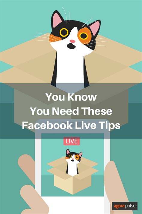 You Know You Need These Facebook Live Tips Agorapulse Facebook Live