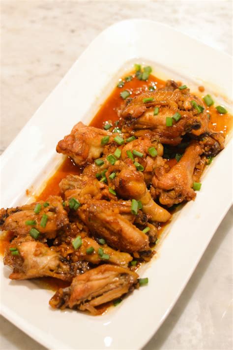 ginger garlic sticky chicken wings southern flair
