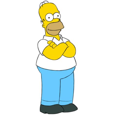 How To Draw Homer Simpson Easy Drawing Art